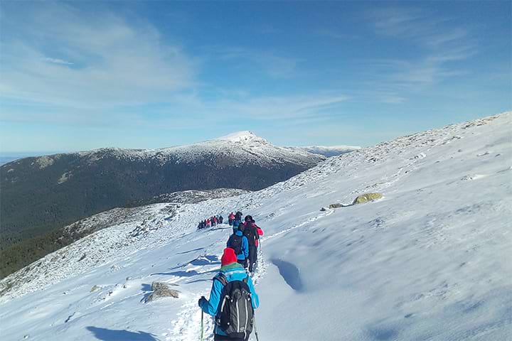Raquetas de Nieve en la Sierra de Guadarrama